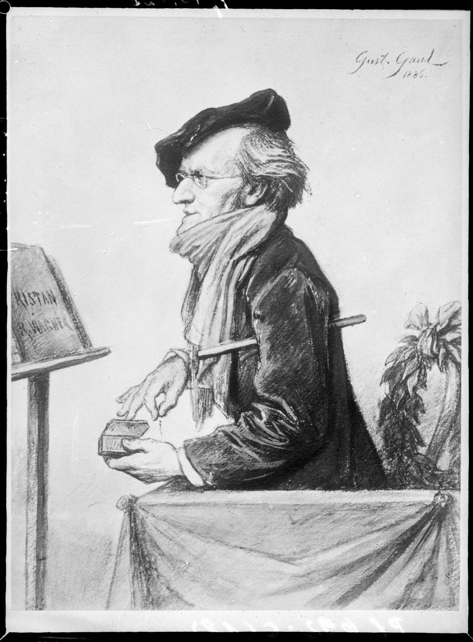 Richard Wagner door Gustav Gaul