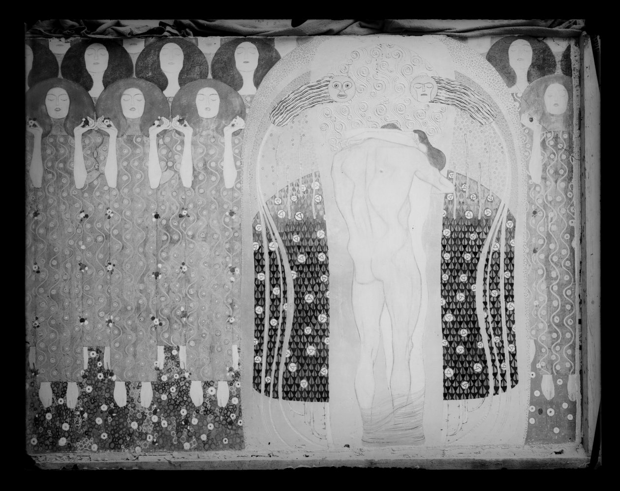 14e tentoonstelling van de Weense Secession door Gustav Klimt