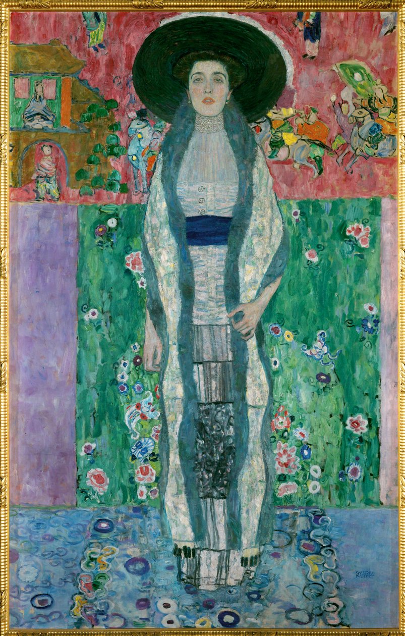 Adele Bloch-Bauer II door Gustav Klimt