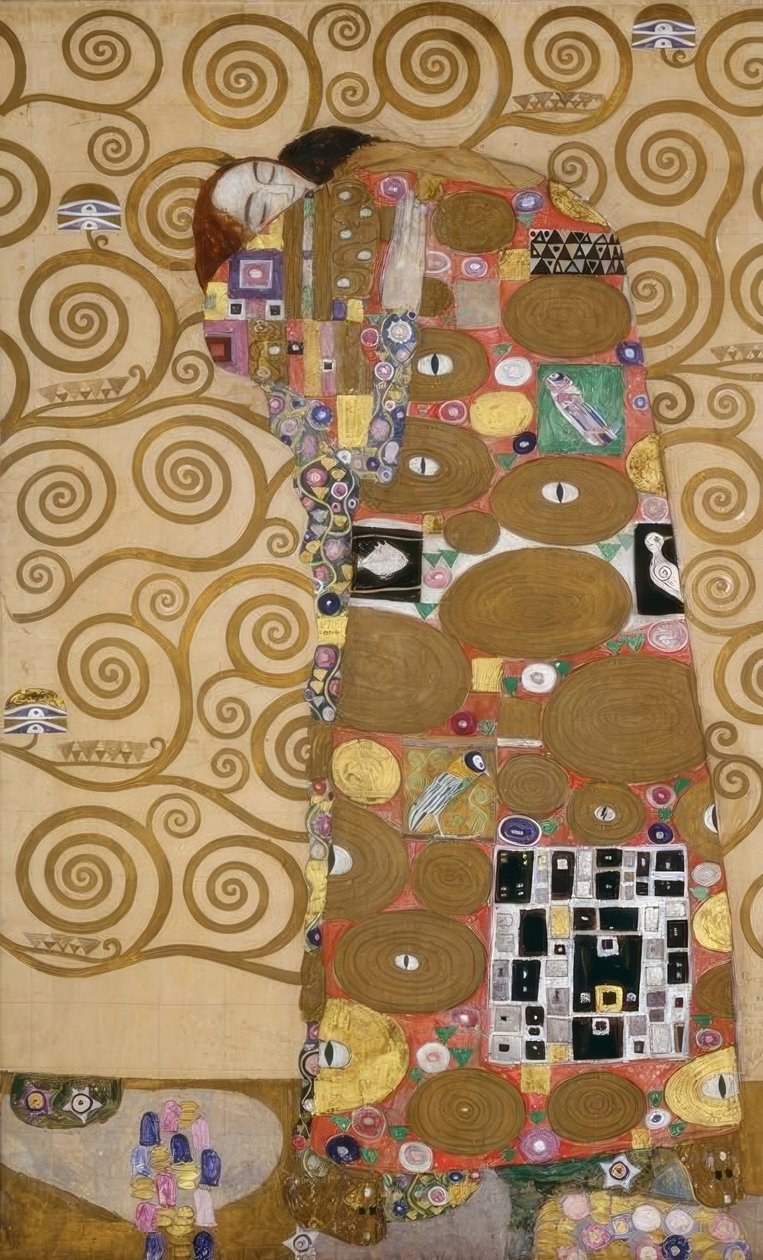 De vervulling door Gustav Klimt