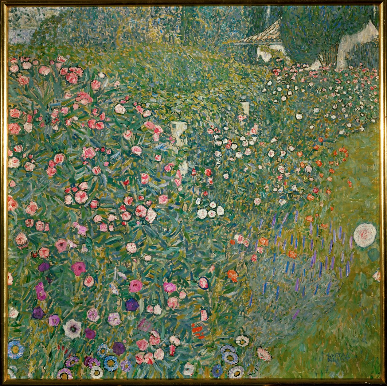 Italiaans tuinlandschap door Gustav Klimt