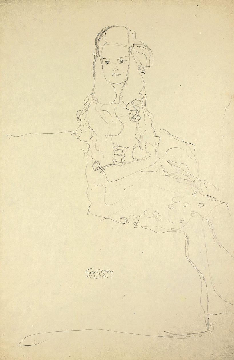 Mada Primavesi, ca. 1912 door Gustav Klimt