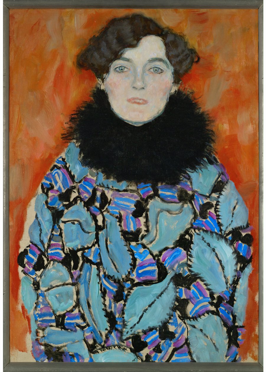 Mevrouw Johanna Staude door Gustav Klimt