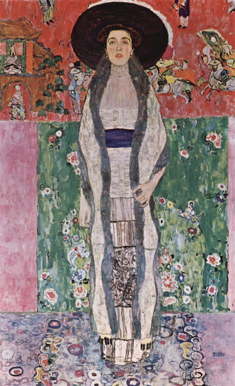 Portret van Adele Bloch-Bauer door Gustav Klimt