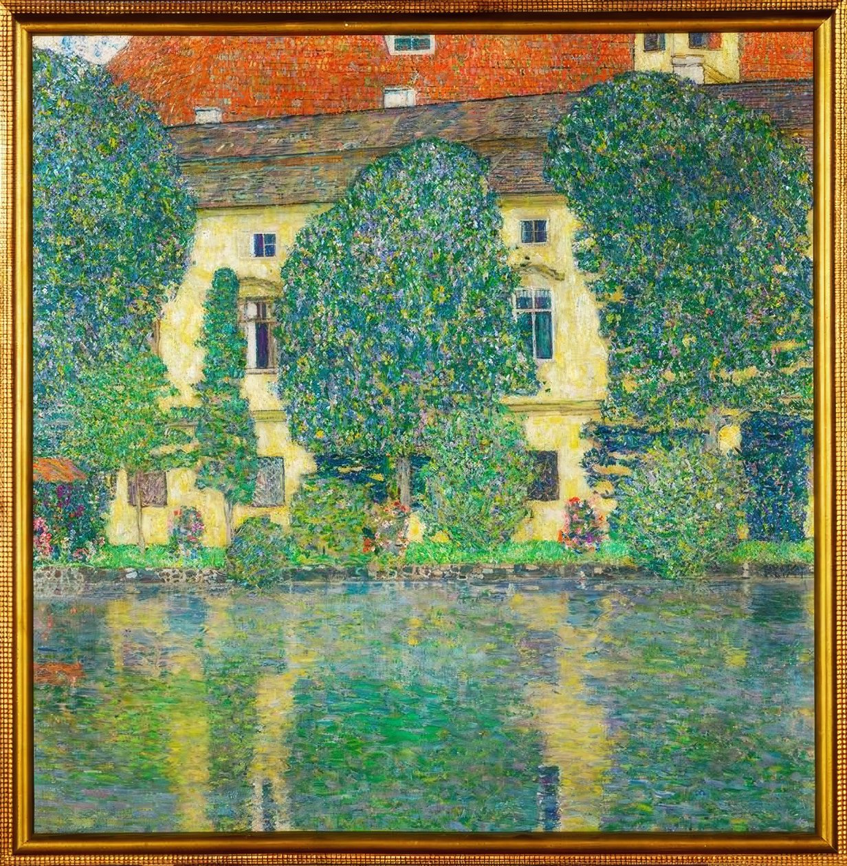 Kasteel Kammer aan de Attersee III door Gustav Klimt