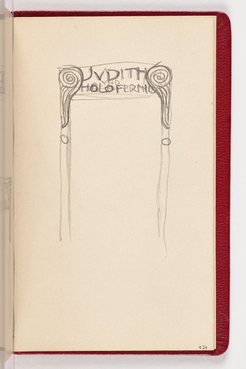 Pagina 121 door Gustav Klimt