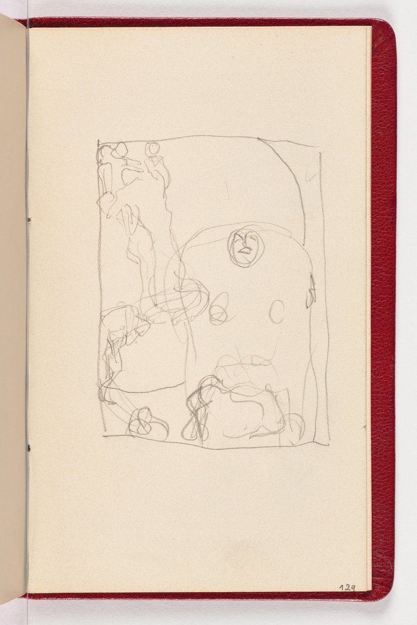 Pagina 129 door Gustav Klimt