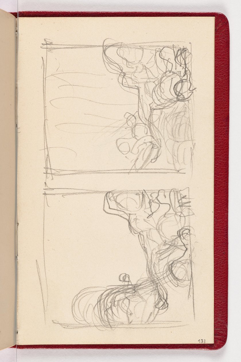 Pagina 133 door Gustav Klimt