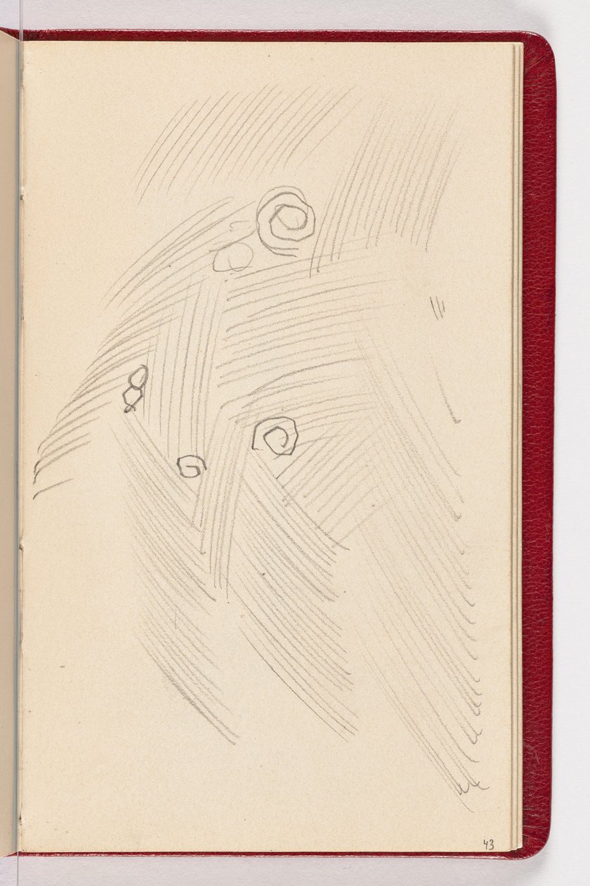 Pagina 43 door Gustav Klimt
