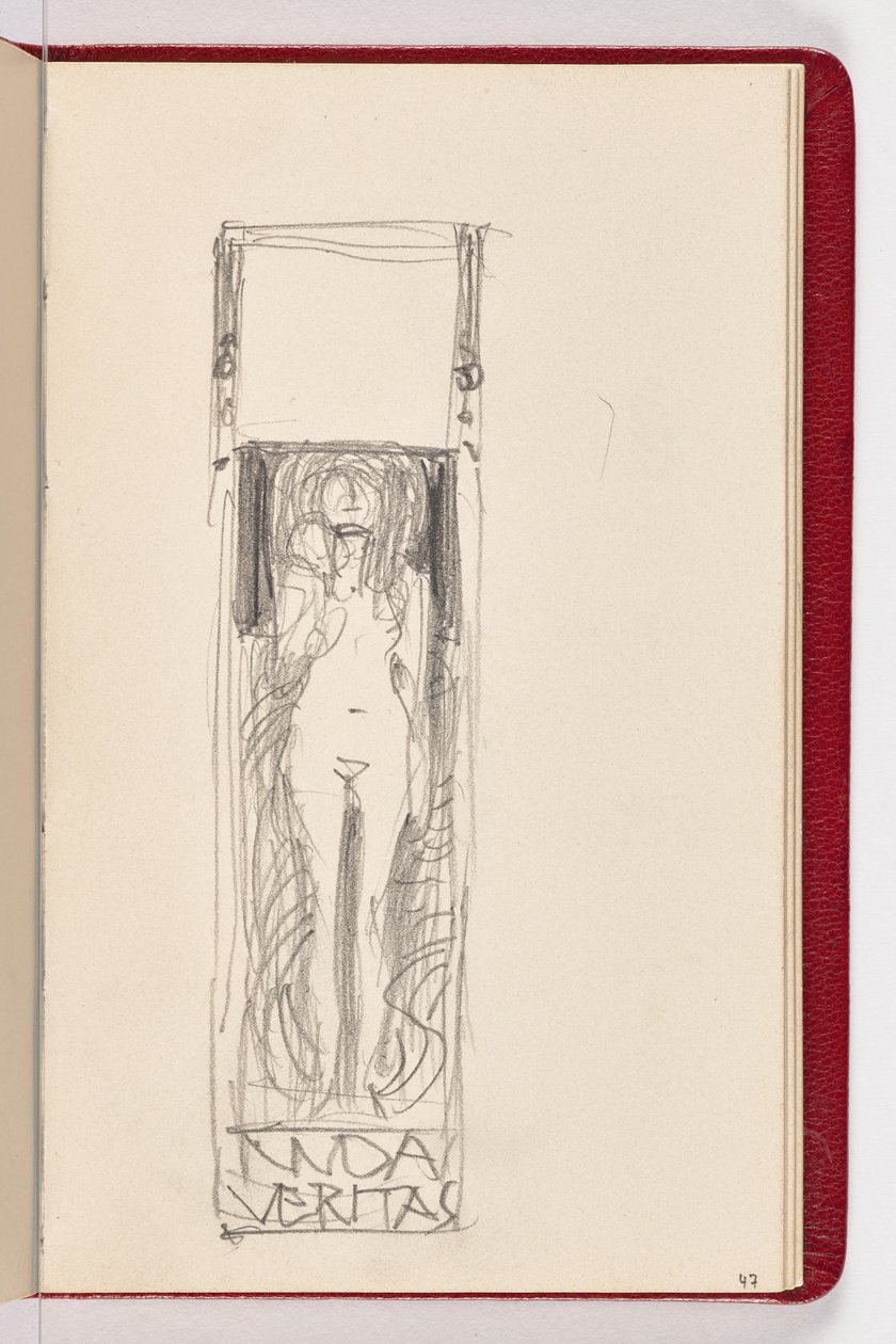 Pagina 47 door Gustav Klimt