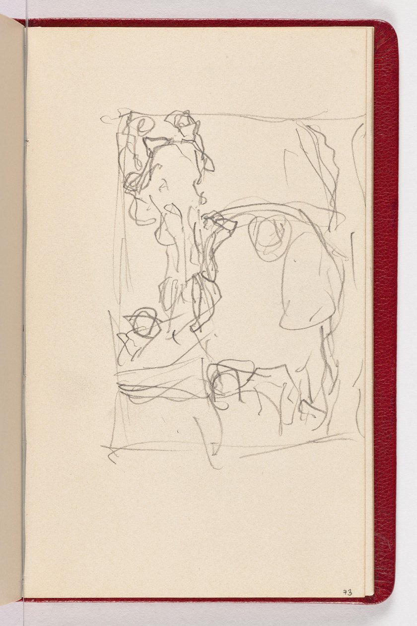 Pagina 73 door Gustav Klimt