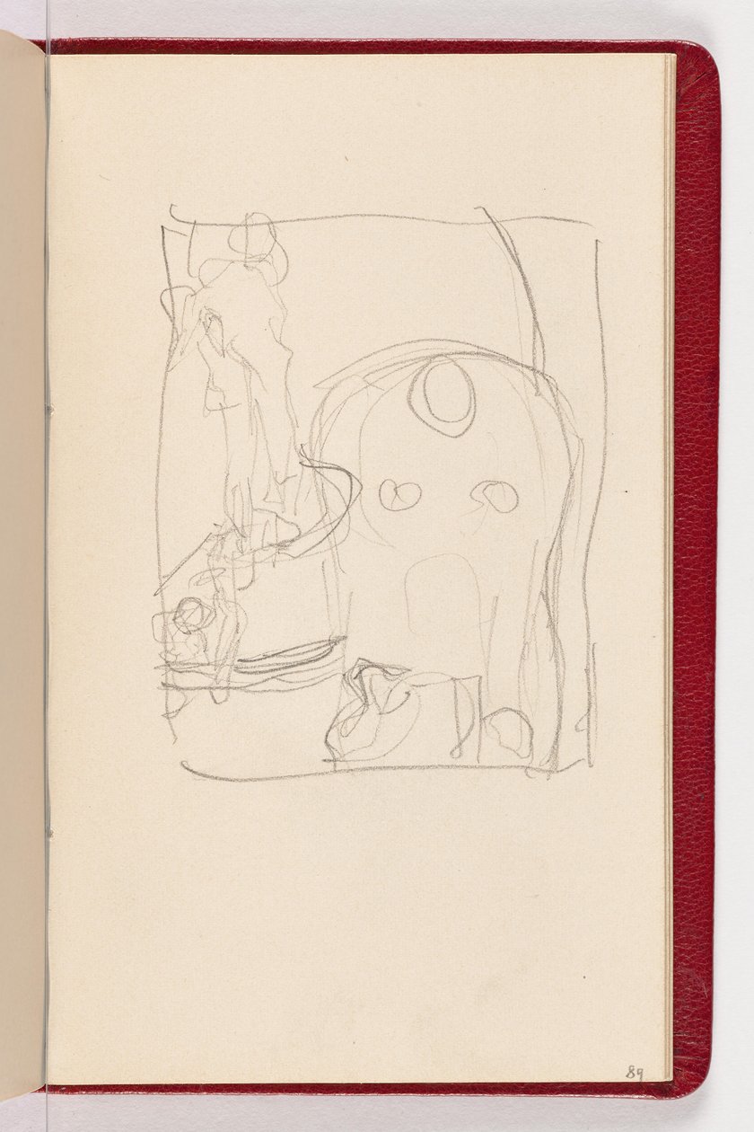 Pagina 89 door Gustav Klimt