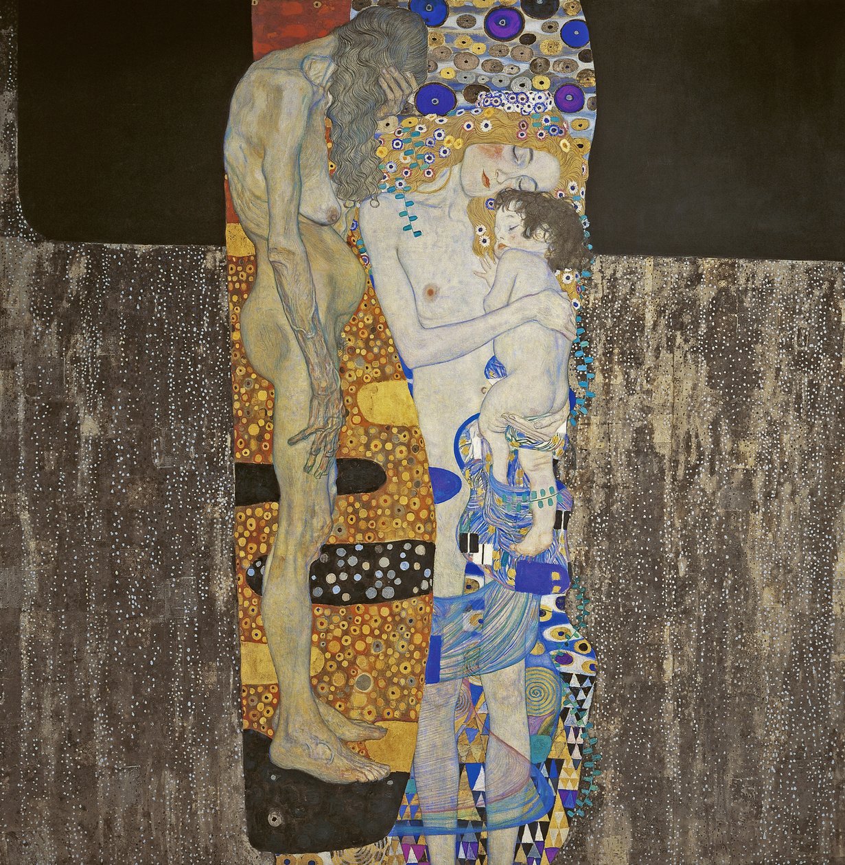 De Drie Leeftijden van de Vrouw door Gustav Klimt
