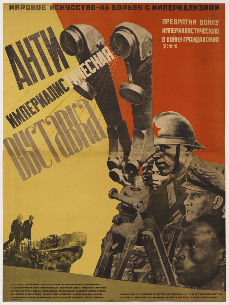 Anti-Imperialistische Tentoonstelling door Gustav Klutsis