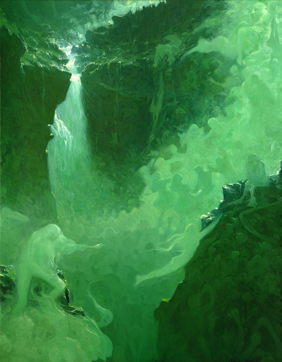 Rjukan Waterval door Gustav Wentzel