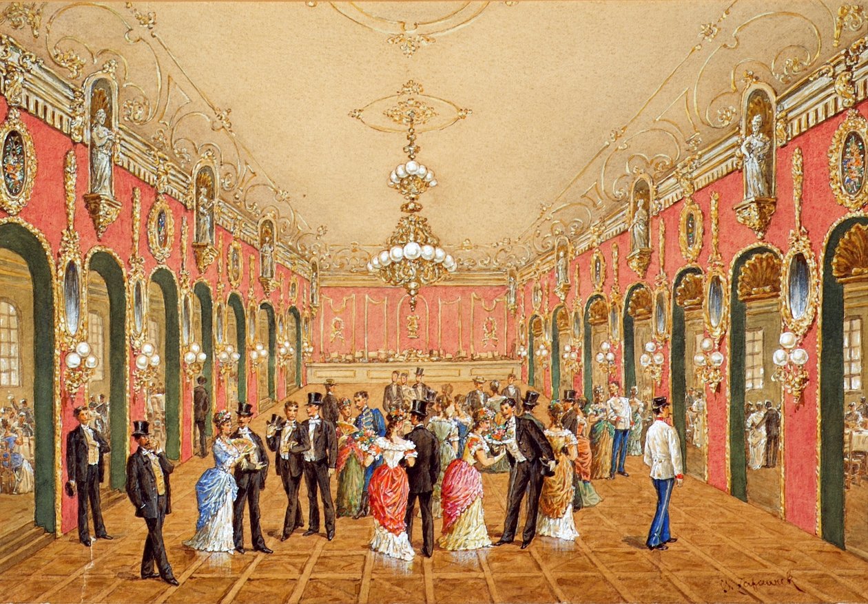 Het Schöndorf-Colosseum door Gustav Zafaurek