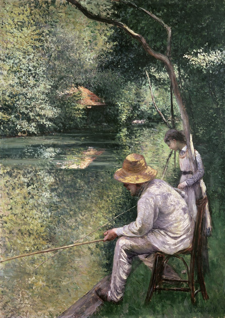 Vissen, 1878 door Gustave Caillebotte