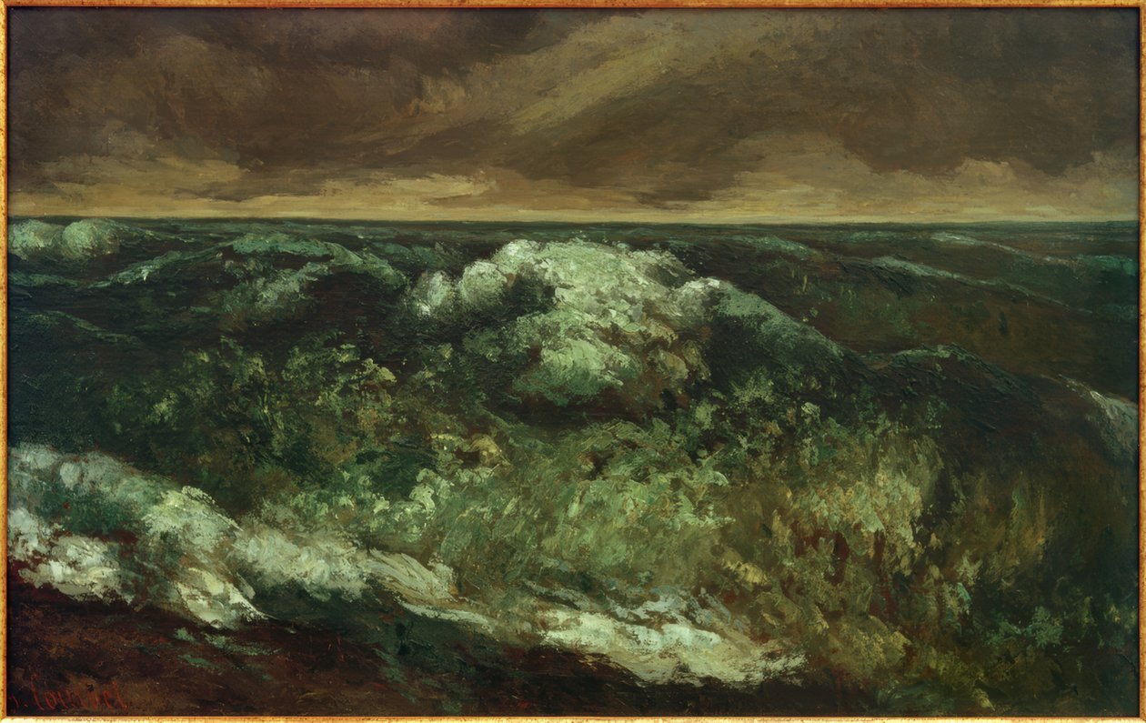 De golf door Gustave Courbet