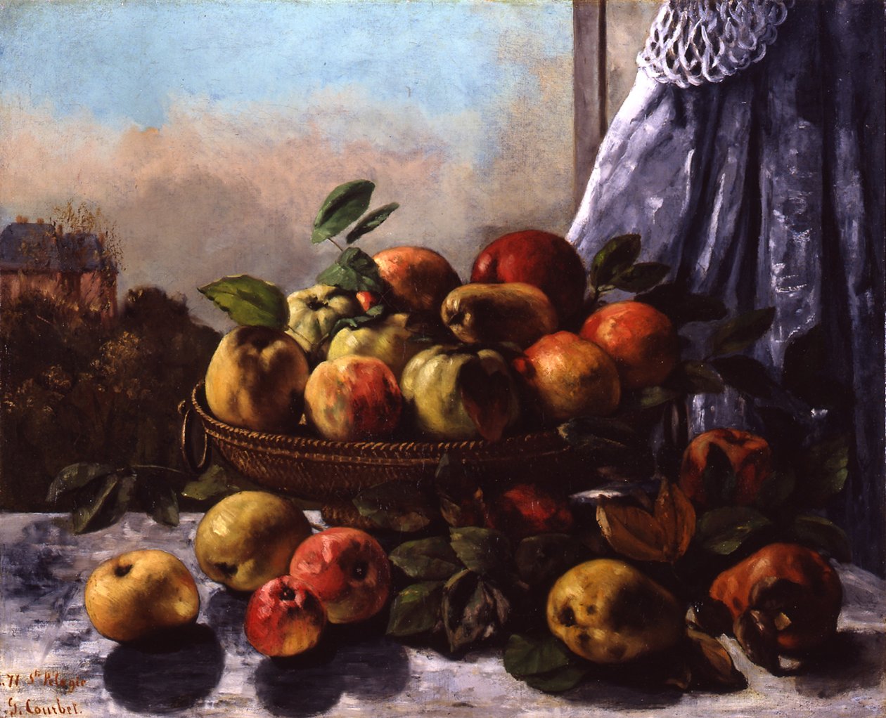 Stilleven: Fruit, 1871 door Gustave Courbet