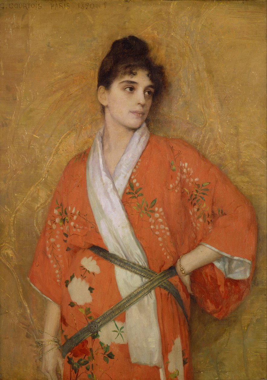 Studie door Gustave Claude Etienne Courtois