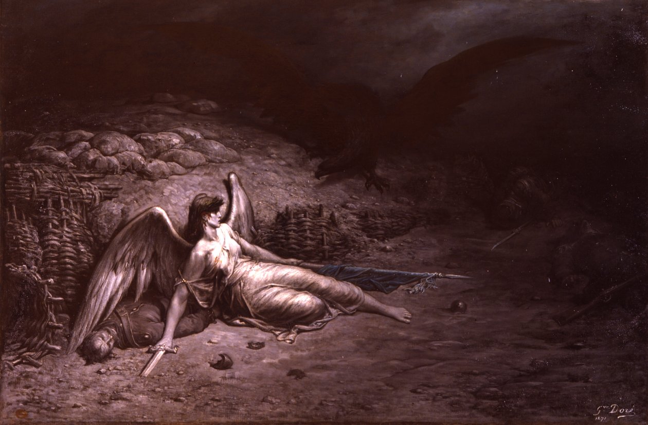 Zwarte Adelaar van Rusland door Gustave Dore