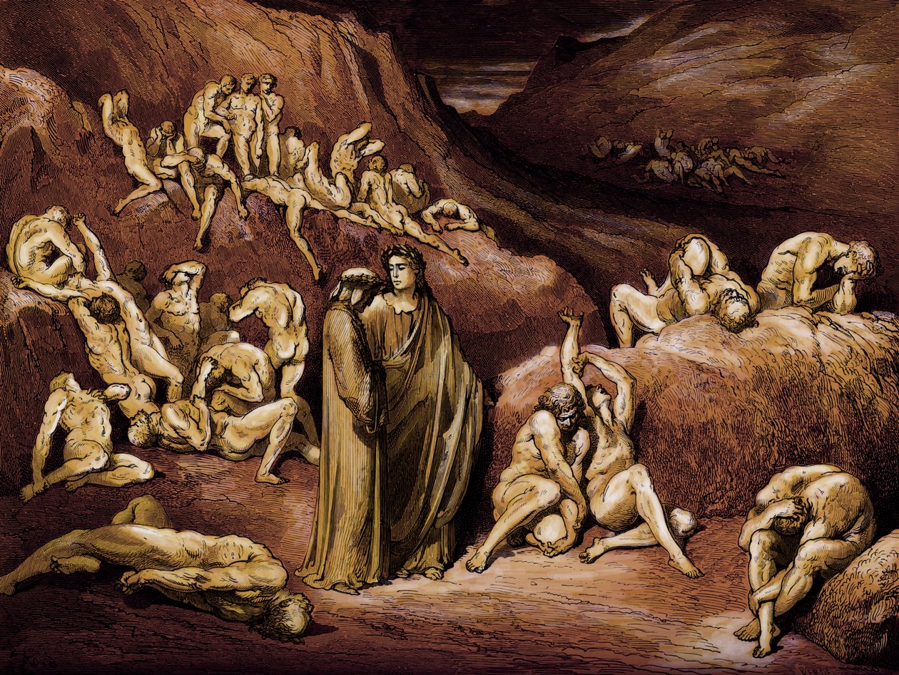 Dante Alighieri La Divina door Gustave Dore