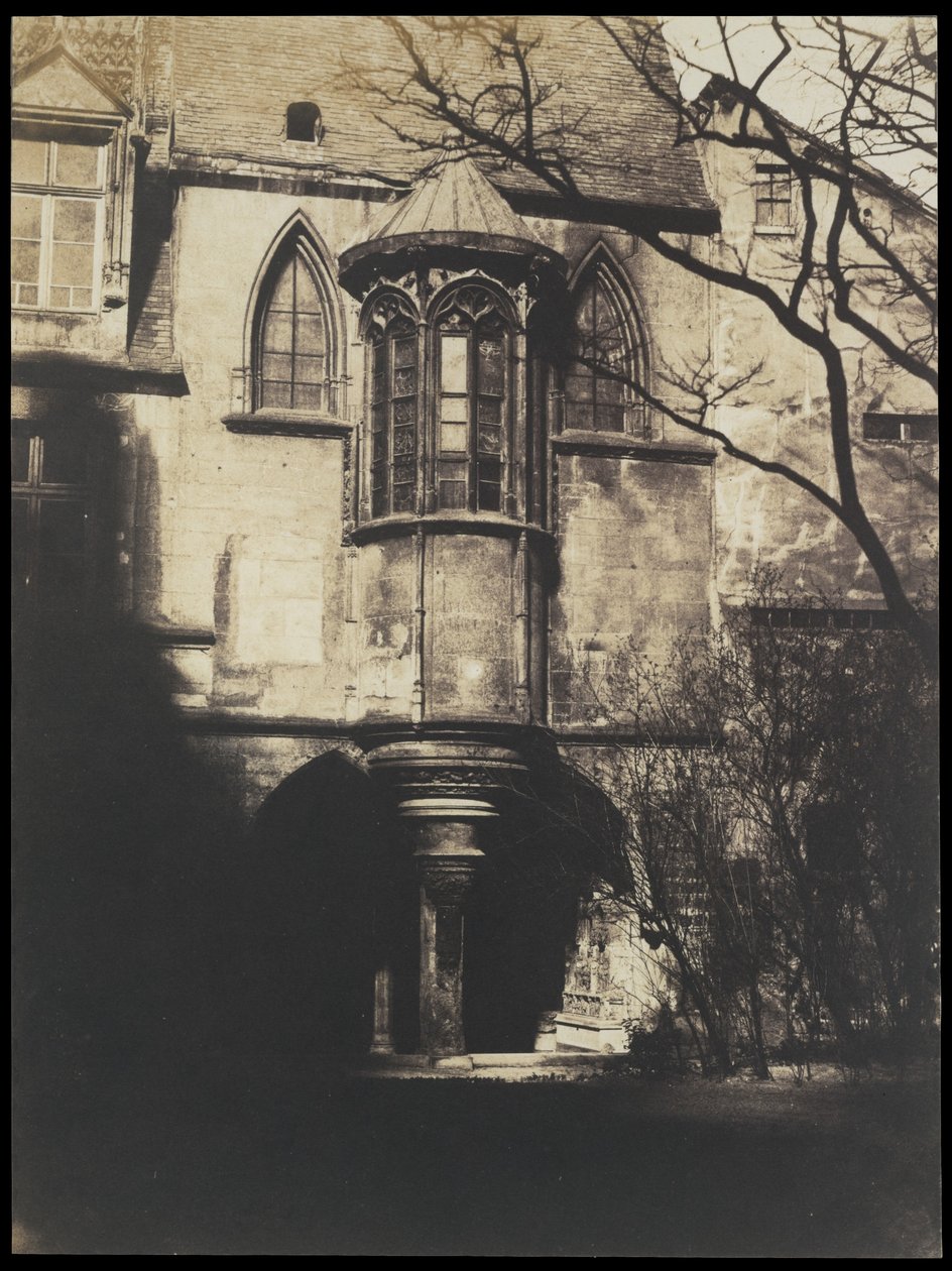 Hotel de Cluny, Parijs door Gustave Le Gray