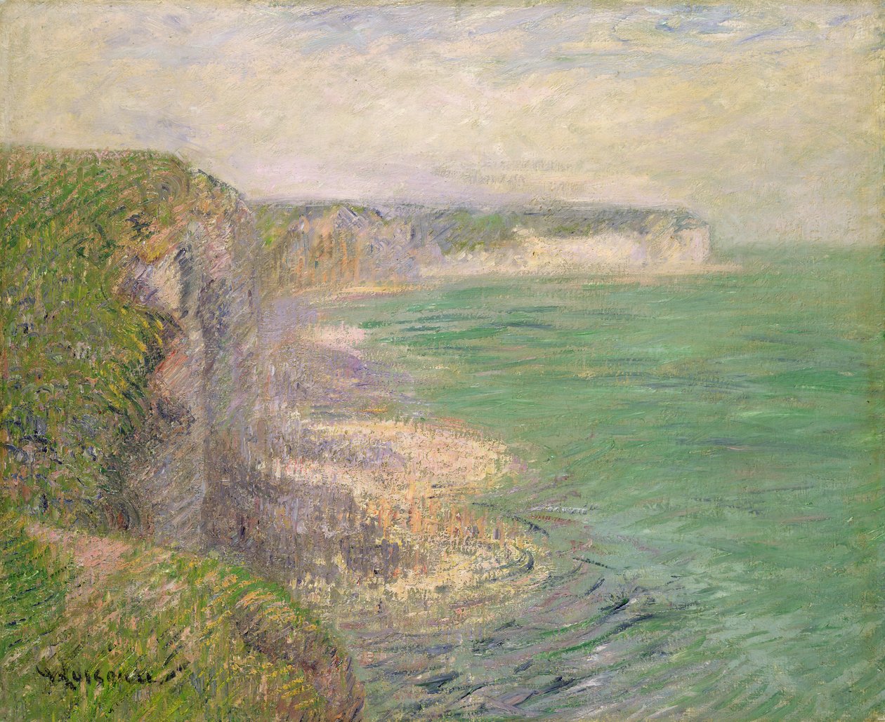De kliffen bij Fecamp, ca. 1920 door Gustave Loiseau