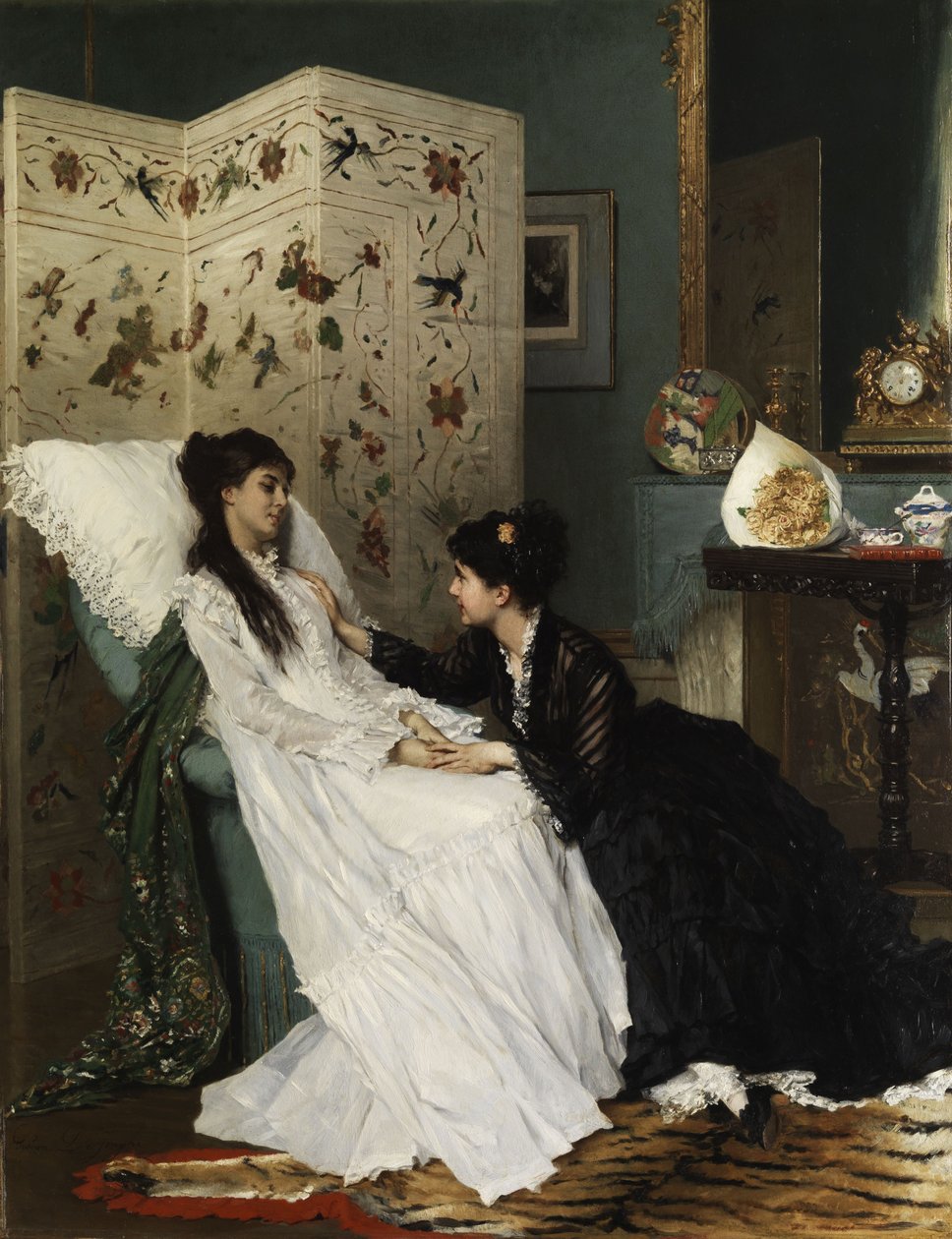 Het herstel door Gustave Léonard de Jonghe