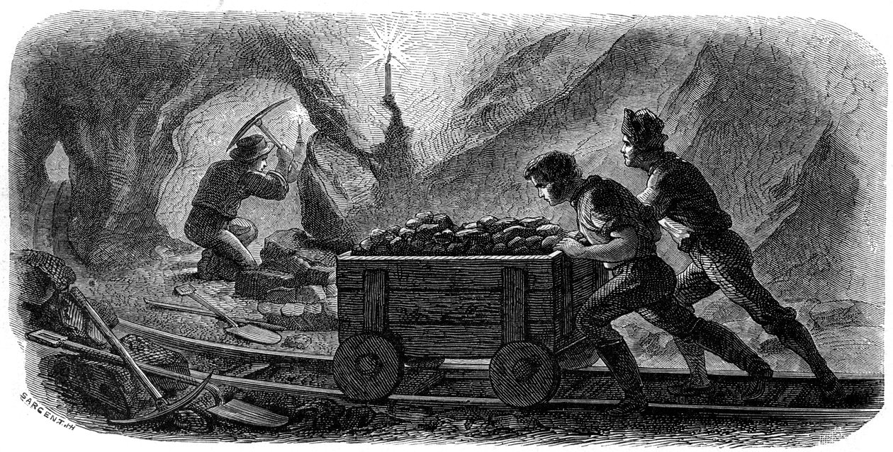Kwartswinning, Californië door Gustave Adolphe Chassevent Bacques