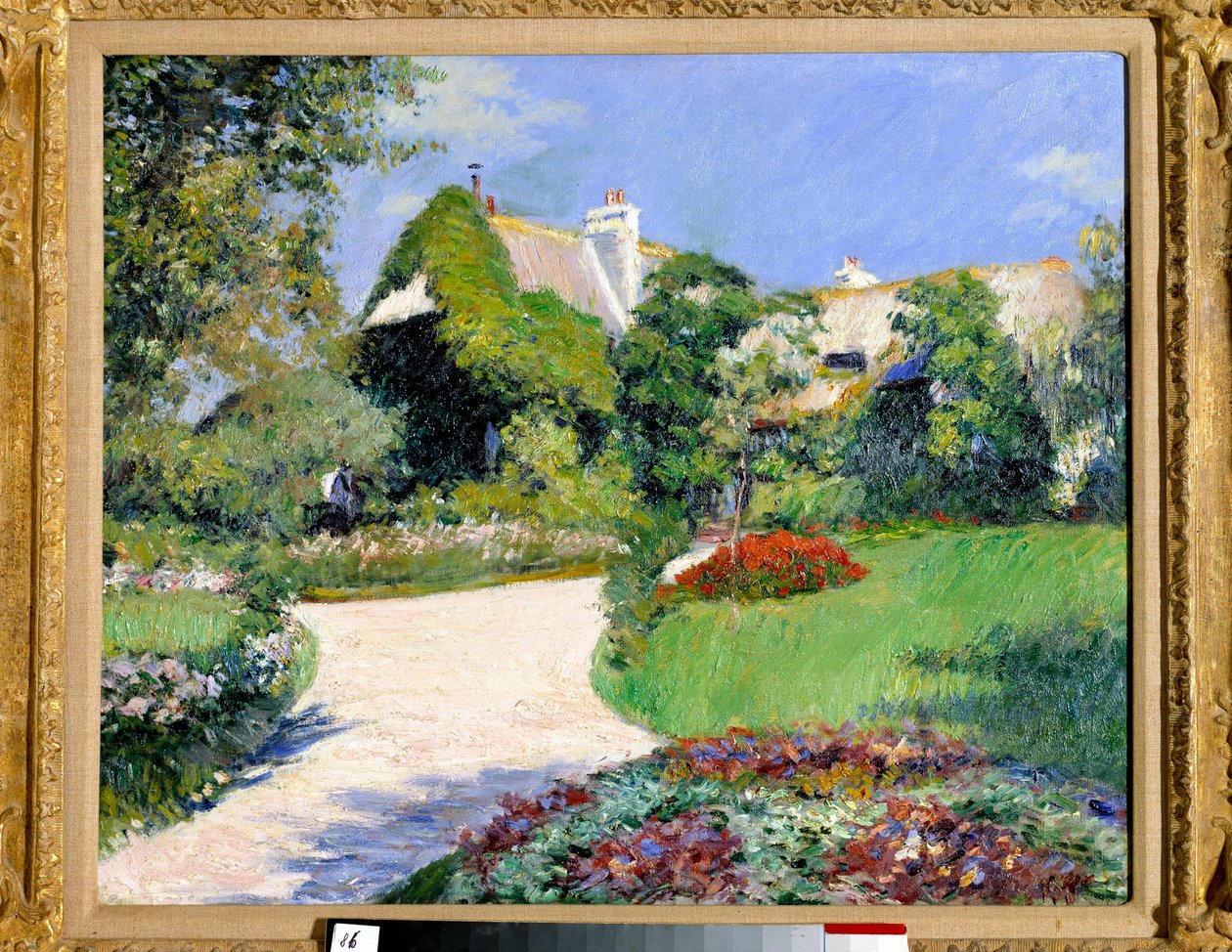 Het huisje, Trouville door Gustave Caillebotte