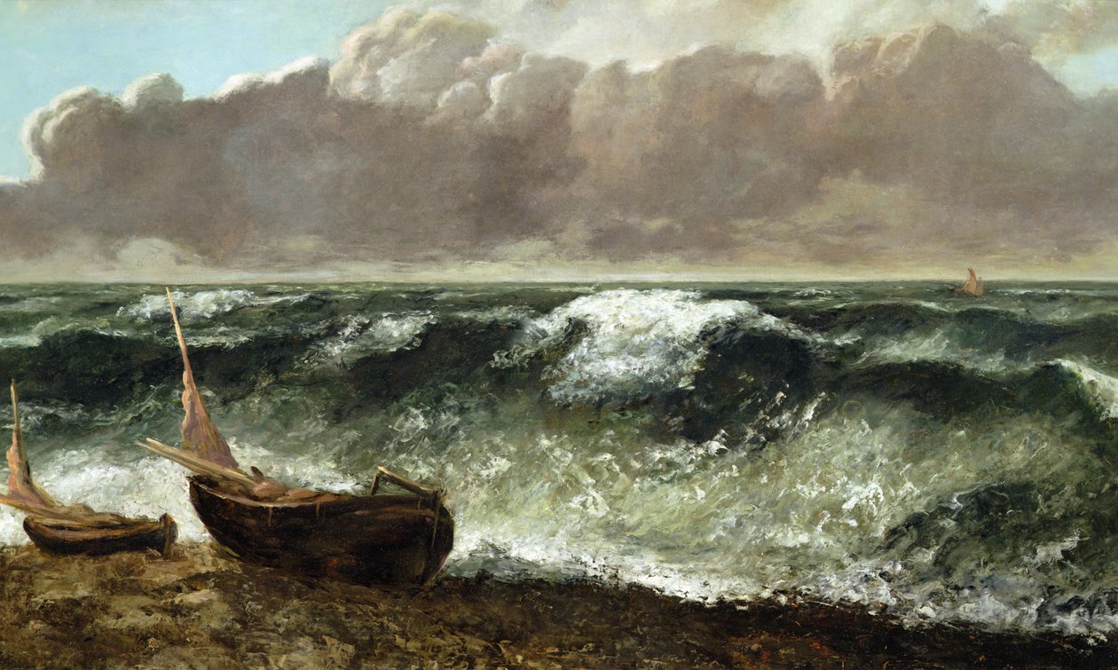 Le Vague, ca. 1869/70 door Gustave Courbet