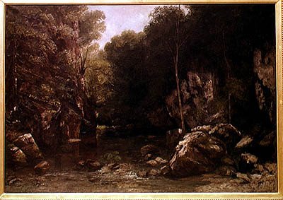 Eenzaamheid, 1866 door Gustave Courbet
