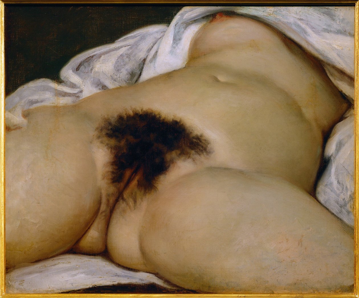 De Oorsprong van de Wereld door Gustave Courbet