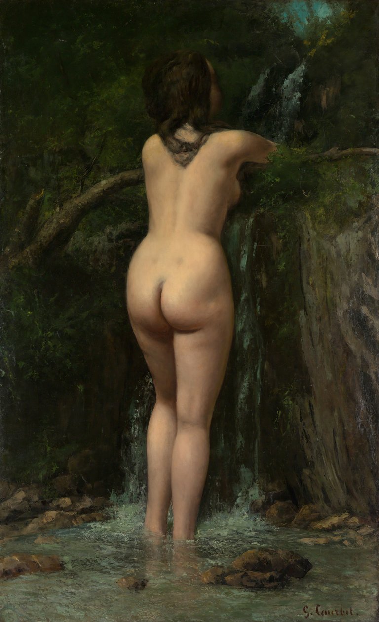 De Bron door Gustave Courbet