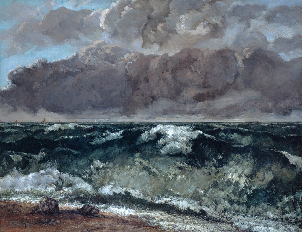 De Golf, 1867-1869 door Gustave Courbet