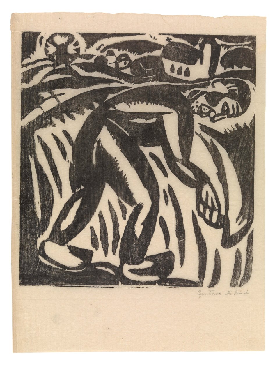 De Magere Hein door Gustave de Smet