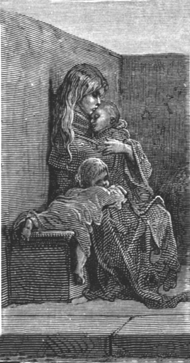 Een Koude Rustplaats door Gustave Dore