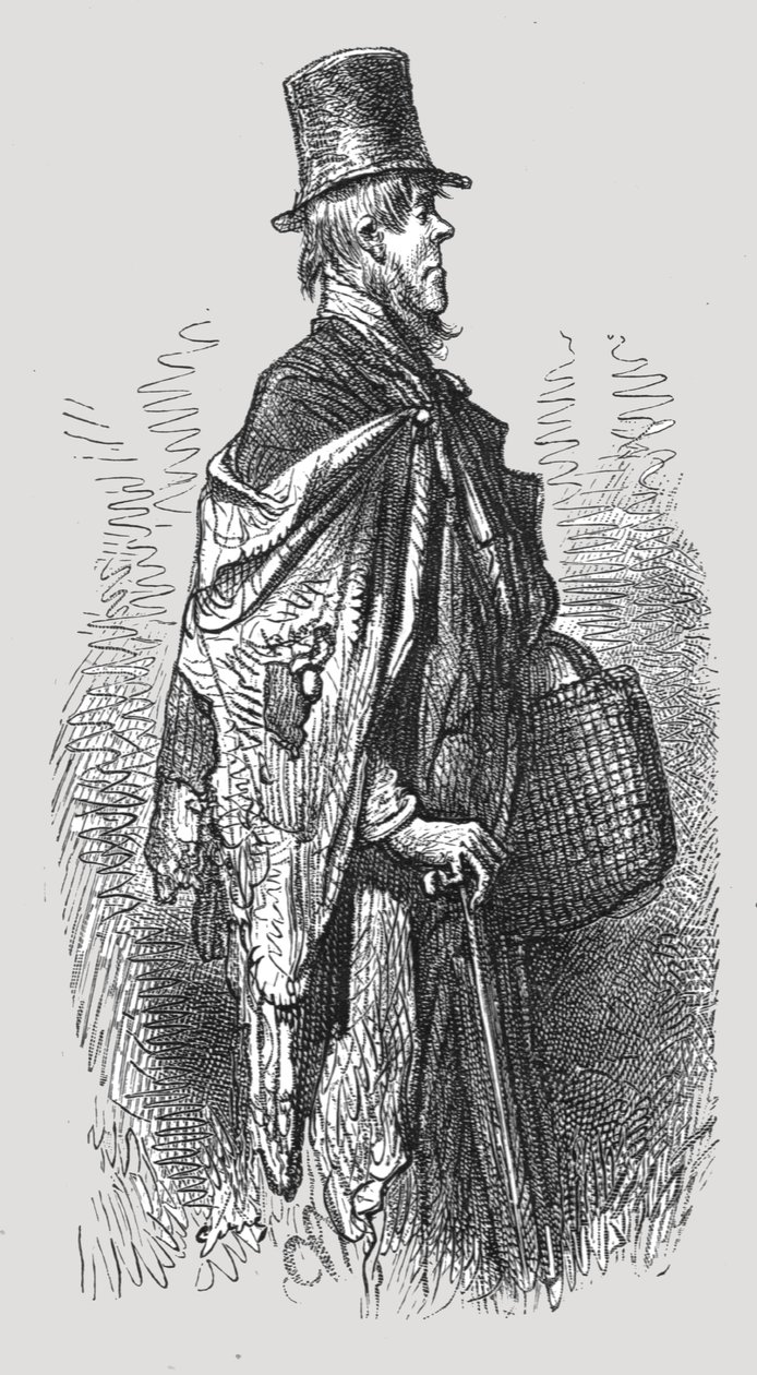 Een Greenwich-bootreiziger, 1872 door Gustave Dore