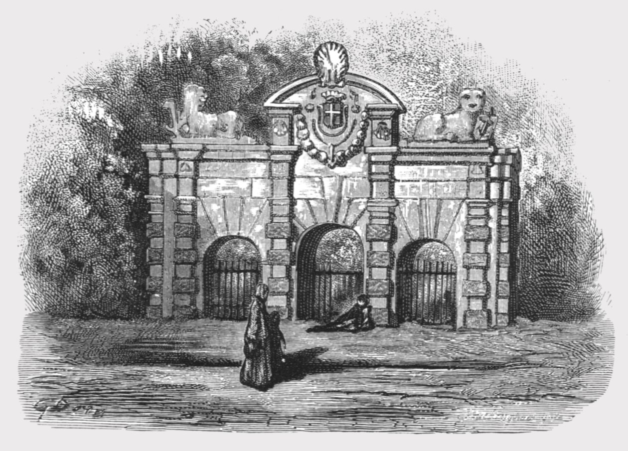 Buckingham Gate door Gustave Dore