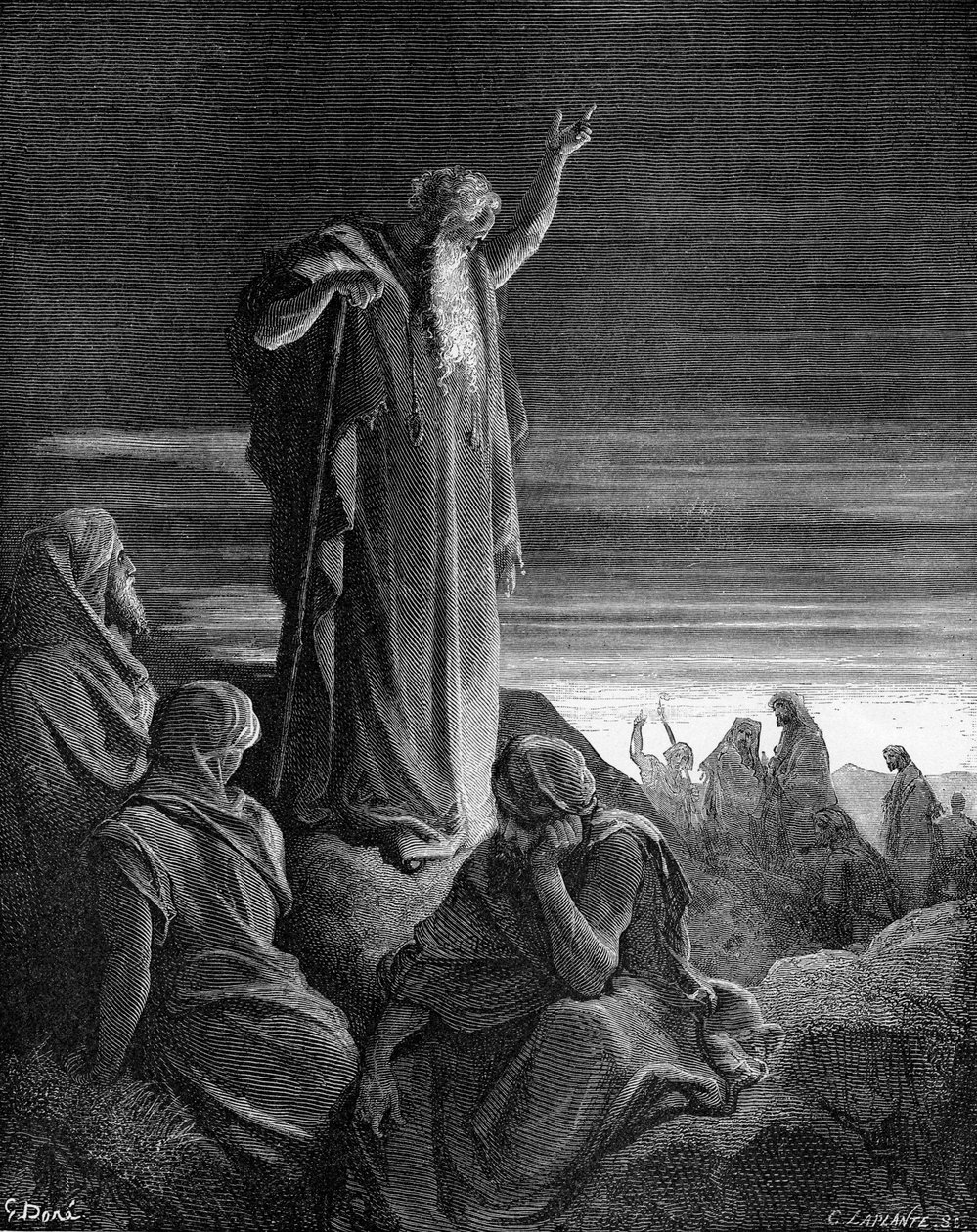 Ezechiël door Gustave Dore