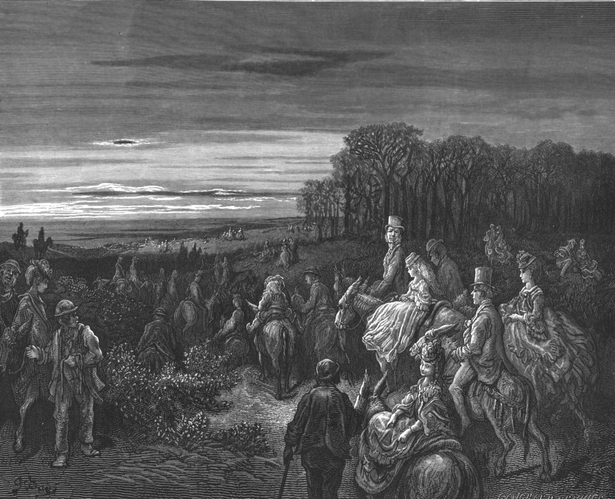 Hampstead Heath door Gustave Dore