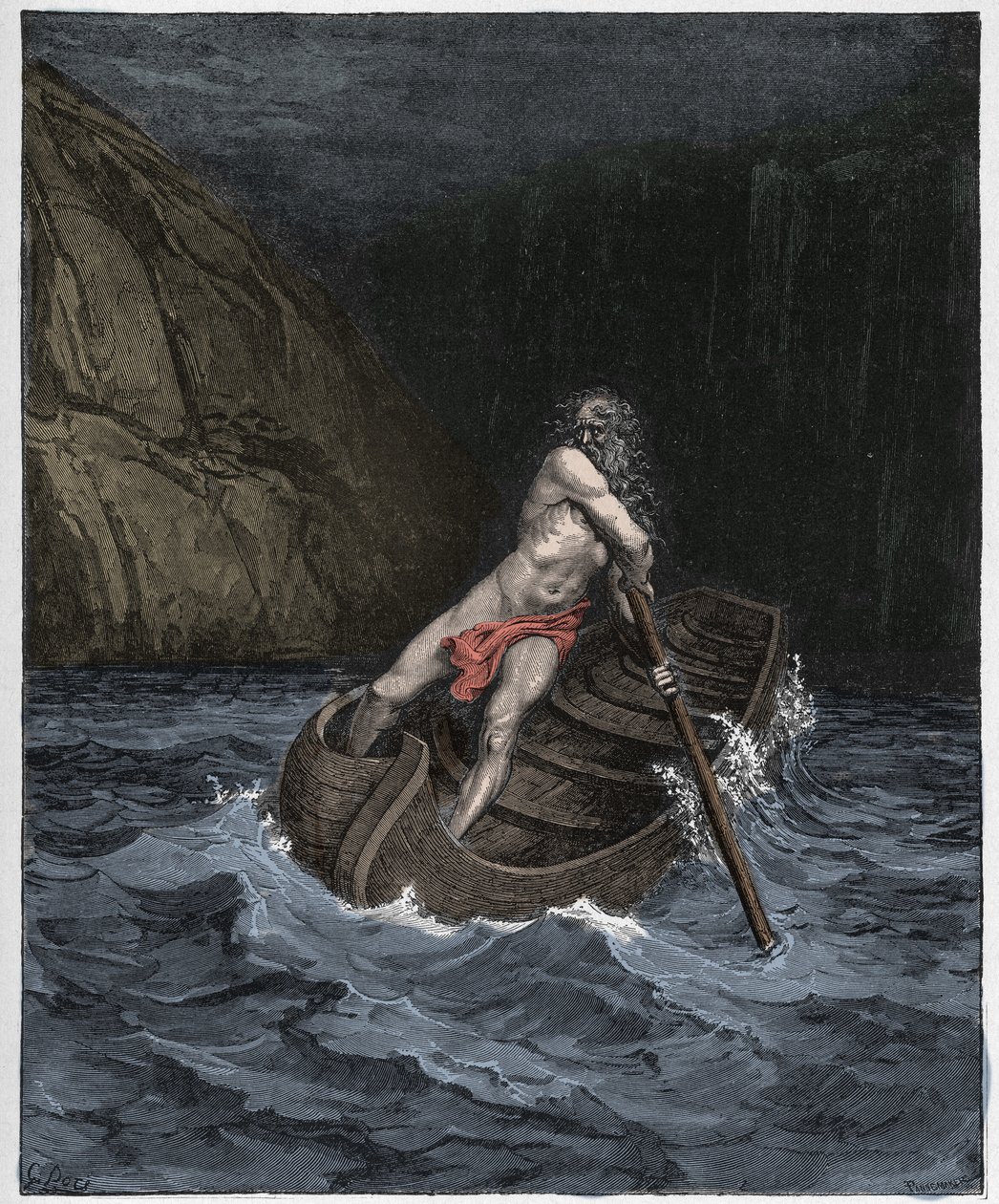 Inferno, Canto 3: Charon door Gustave Dore