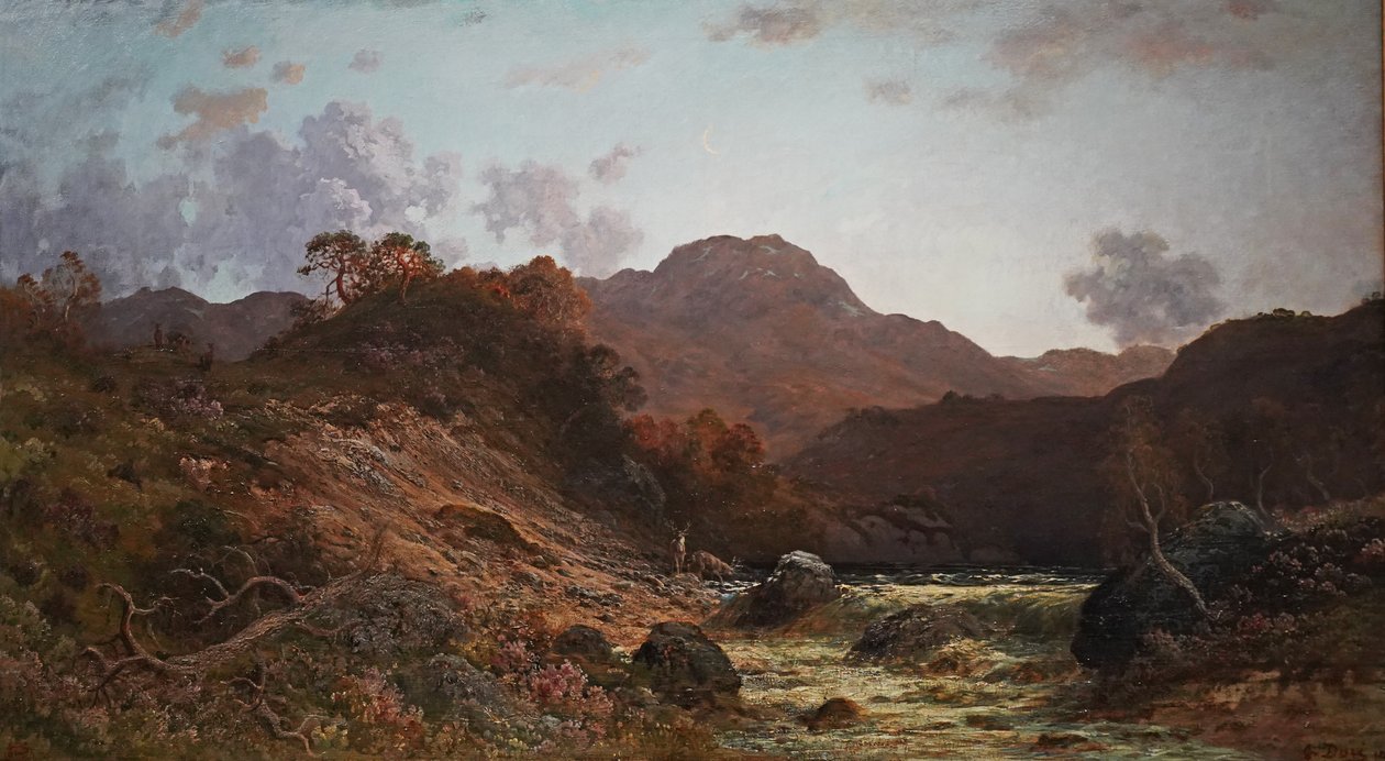 Landschap van Schotland door Gustave Dore