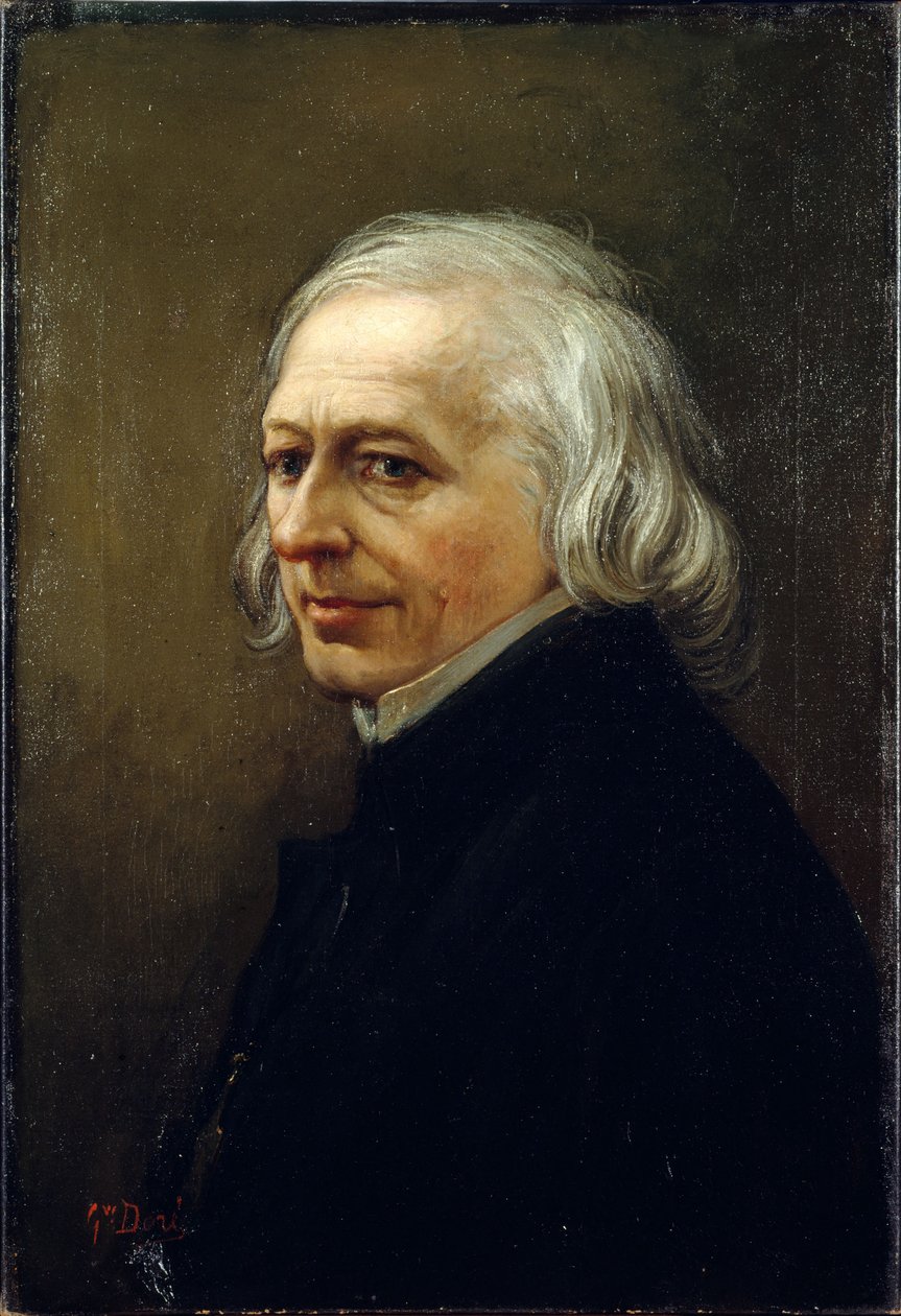 Portret van Charles Philipon (1806-62) door Gustave Dore