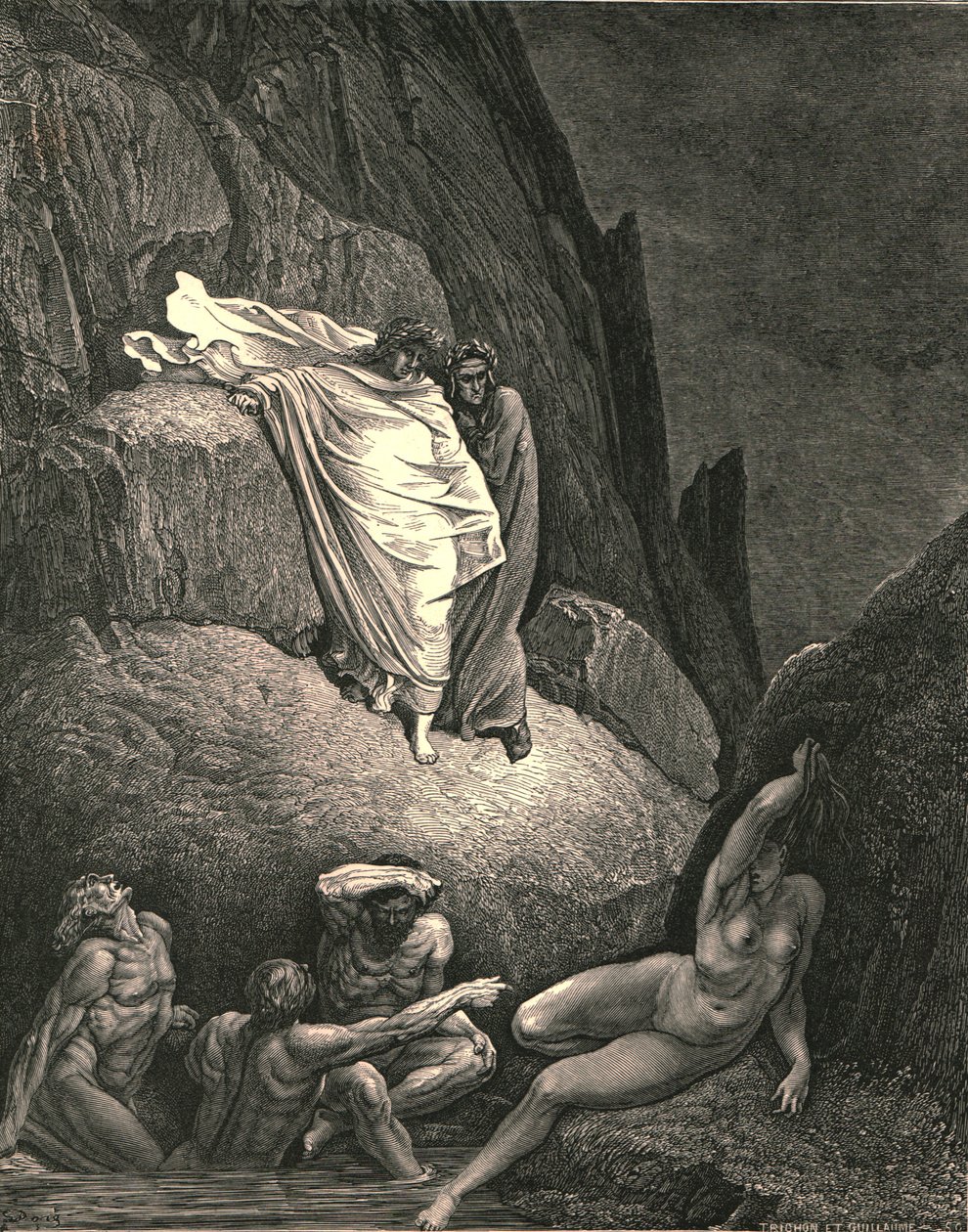 Dit is Thais, de hoer, ca. 1890 door Gustave Dore