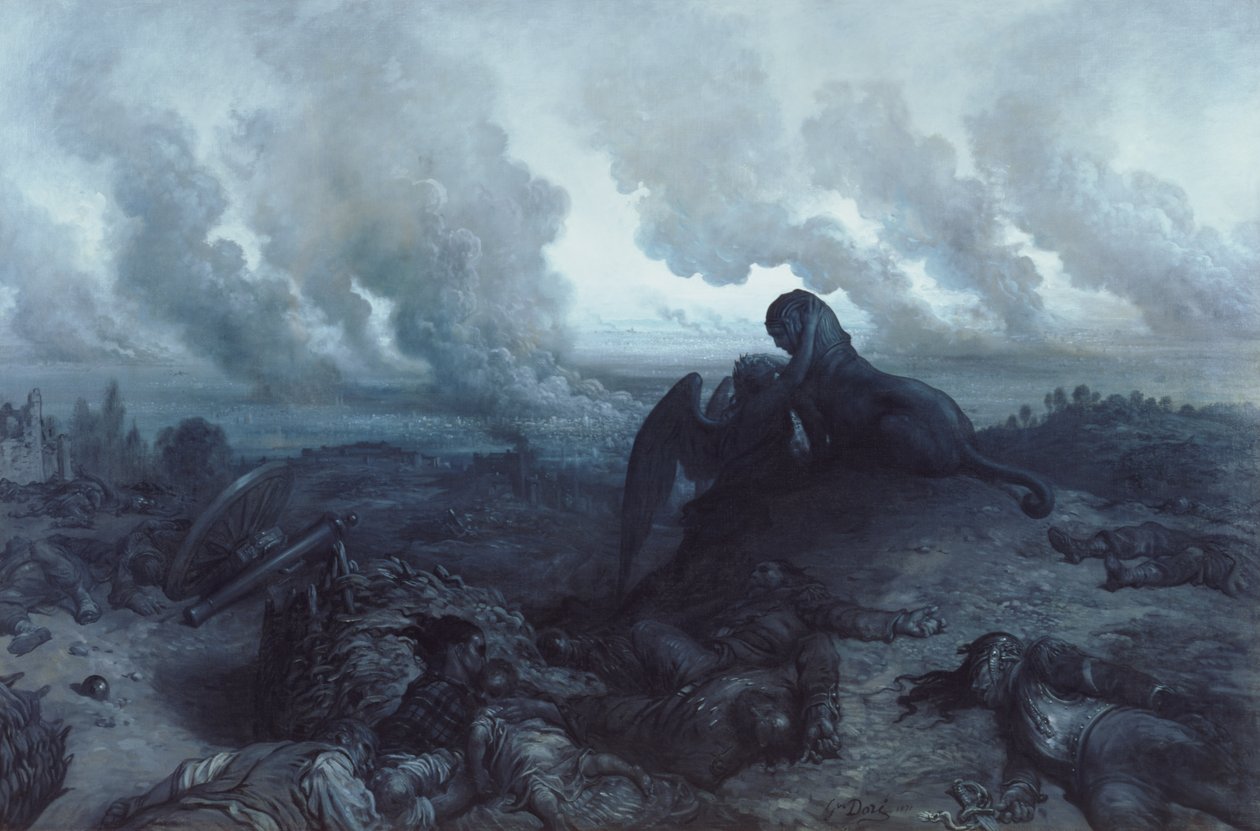 Het raadsel, 1871 door Gustave Dore