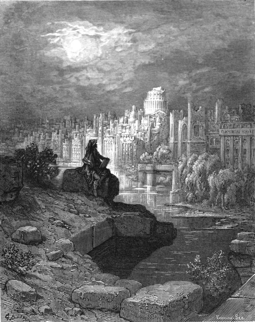 De Nieuw-Zeelander door Gustave Dore