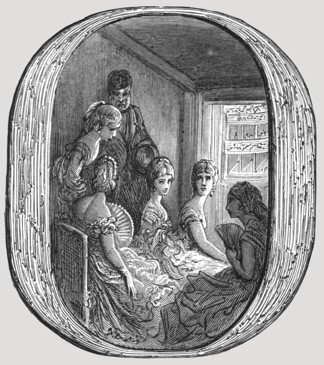 De opera, 1872 door Gustave Dore