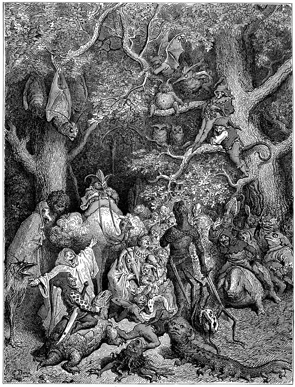 Onbekend beeld door Gustave Dore